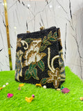 Stylish Black Handcrafted Bag