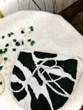 green Flory Handmade Handbag with Moti Bead Work"